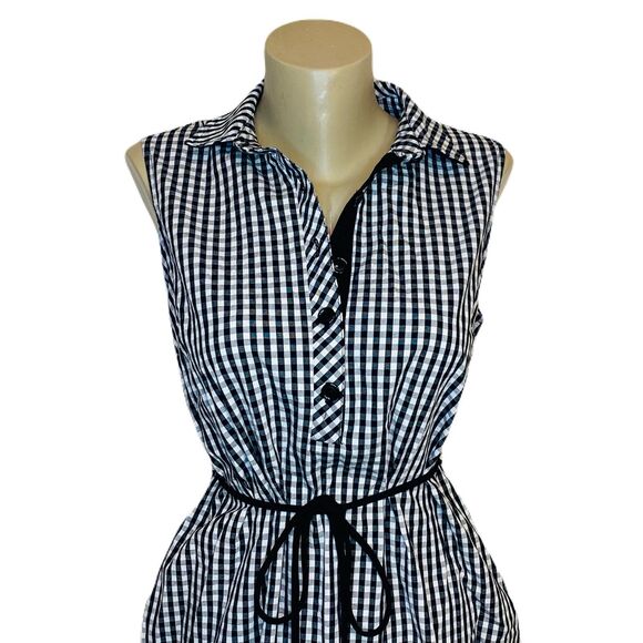 Emma & Michelle [8] Gingham Dress (2076) - Picture 3 of 5